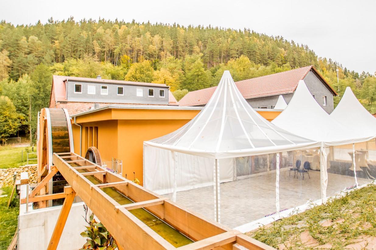 Brauereigasthof Ziegenmuehle Schleifreisen Exterior photo